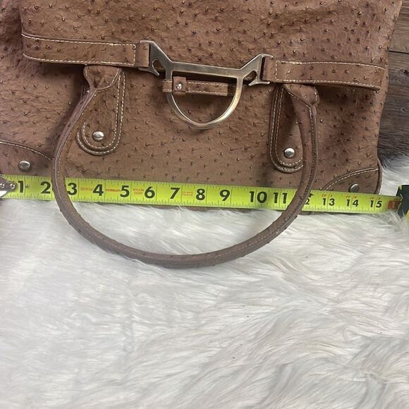 No Brand Large Satchel Purse, Chocolate Brown - Picture 2 of 13